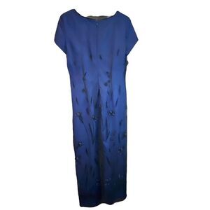 VIRGO Long Formal Short Sleeve Dress Size 8